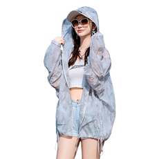 户外轻薄防晒衣女2025夏季新款宽松大码藏肉休闲百搭洋气减龄外套，女装防晒衣，可可小西