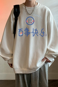 圆领卫衣男大码加厚加绒长袖t恤男S6183-P28 加绒款-P33图片