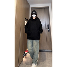 YK86089-P45秋季新款港风针织卫衣聚酯纤维，男装卫衣，电商A086-1