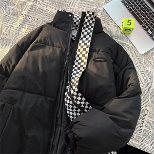 情侣装炸街服港风ins潮牌宽松面包服bf风外套袄男W5725-P75