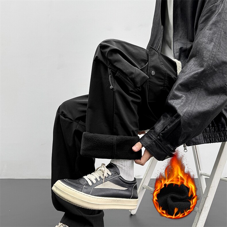 机能冲锋工装多口袋阔腿裤直筒裤子JRK720常规特批33加绒特批43，男装工装外套，星座718-1