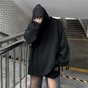 2024新款连帽卫衣男秋冬季潮牌高级感oversize休闲外套 W7946-P45图片