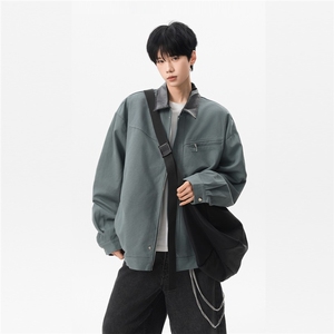 JK7718-P72 原版小马丁帆布双层外套图片