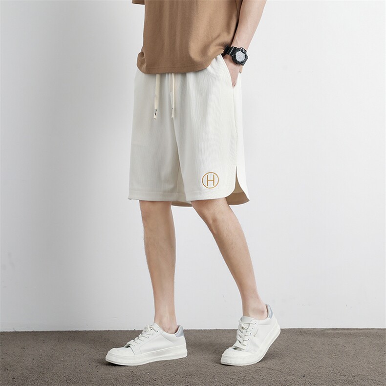 2023新品男装刺绣休闲短裤,男装休闲裤,电商B248