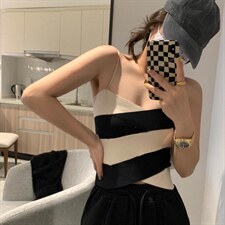 现货春款小心机吊带sm两个码，女装背心吊带，XTZ style