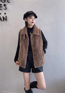 皮毛马甲图片