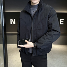 新标902025新款潮流保暖宽松立领白鸭绒羽绒服5875-P255，男装羽绒服，电商A413