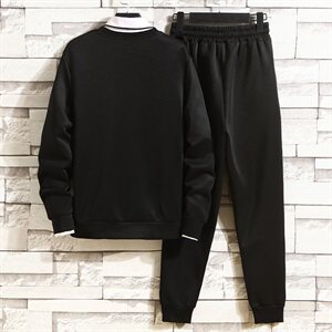 已备货 2021春季新款运动卫衣套装男长袖长裤两件套男T742-P40图片
