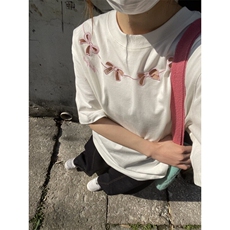 镂空绣花纯棉230克短袖ZX0204-P30，男装T恤，星座313A(原308A-2)