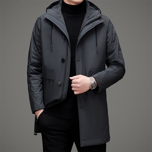21冬季新款羽绒服连帽外穿商务休闲潮流外套男装MSNA6629972-P290图片