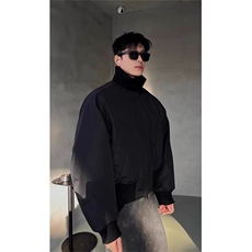 【有货】立领棒球服棉服面包服廓形飞行员高级外套MY8210特P96，男装棉衣，星座908-1