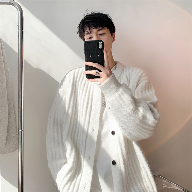 毛衣男秋冬新款港风宽松针织毛衫MYA6-P65，男装针织衫/毛衣，星座214-3