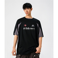 1速干美式投篮街头印花球服大码M-5XL短袖T恤男DX78028P50控78，男装T恤，星座226-2