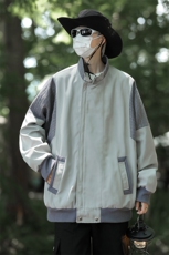 抖音直播！垫肩阿尔法飞行员夹克男XH35-70，男装夹克，电商B367