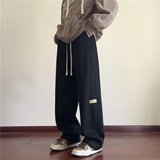 抖音得物品质百搭休闲卫裤212-2-DY149-特P40加绒特P45，男装休闲裤，星座808A-1