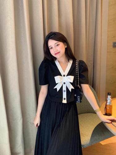 【现货】蝴蝶结套装，女装职业装，TU