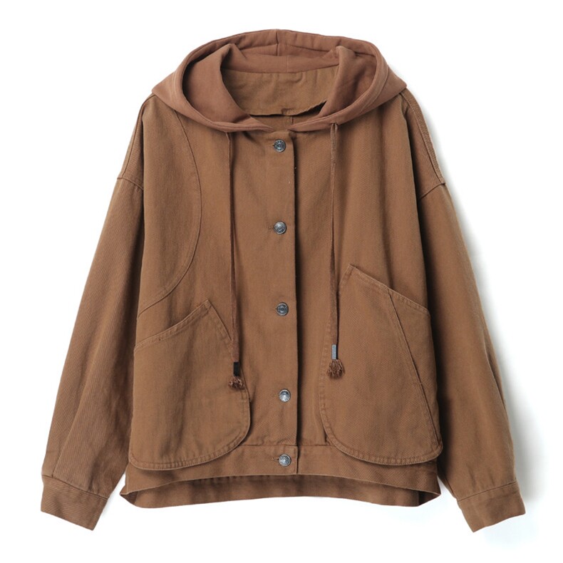 2022秋装新款外套女韩版连帽休闲宽松短款气质百搭夹克上衣,女装卫衣/绒衫,奕阳依阁