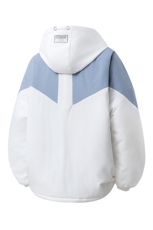 立体白底连帽大码M-5XL棉服聚酯纤维外套男MY7786P60控98，男装棉衣，星座227-7