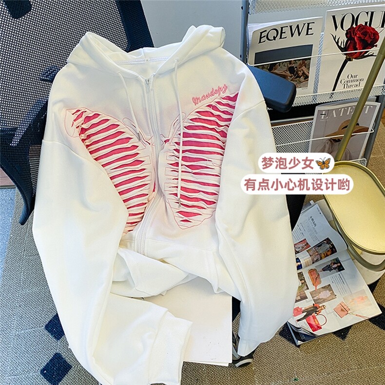 潮牌卫衣设计感上衣秋冬韩版宽松卫衣E610-P50图片