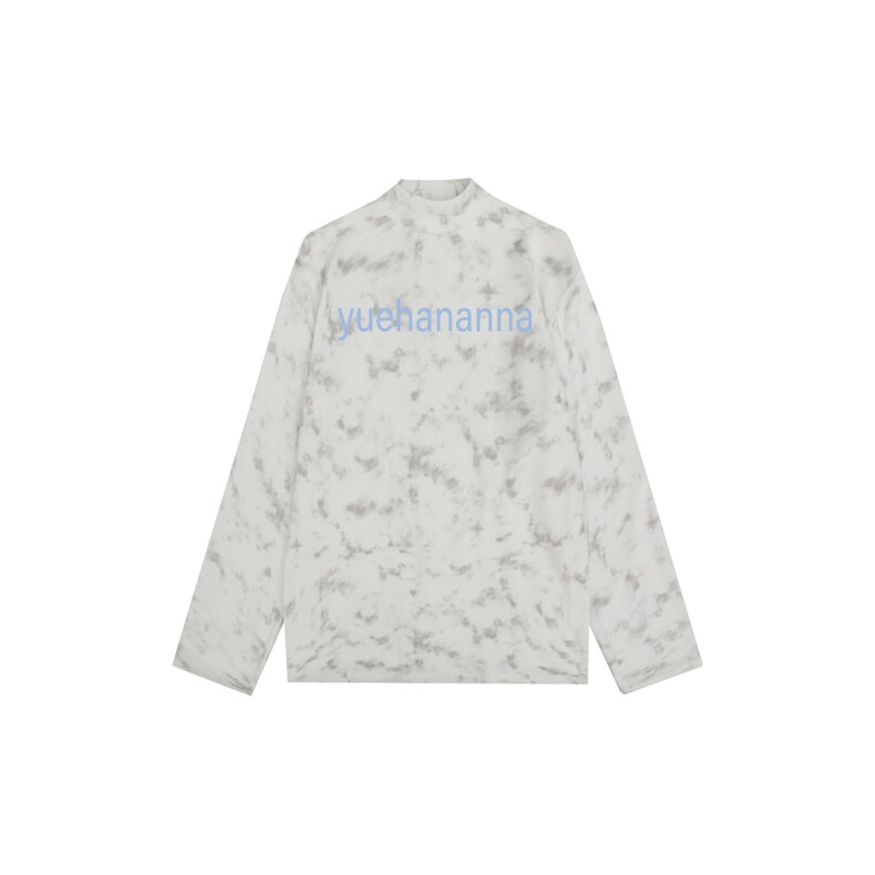 260克重磅扎染德绒半高领打底衫【有货】HD019-DR25453RB-P25图片