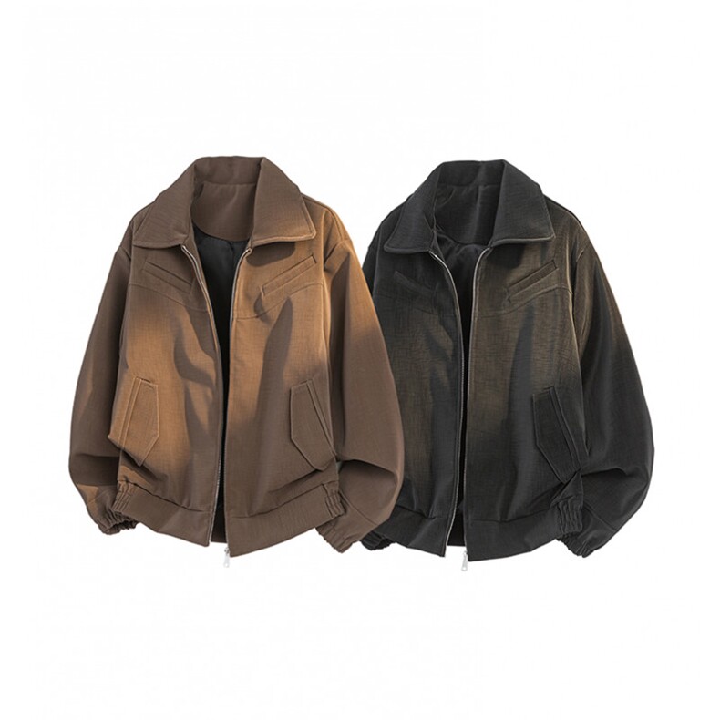 早春新款正肩皮衣夹克外套JK965-特批85控158，男装夹克，电商A072