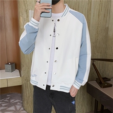 2025春季休闲夹克男潮流时尚棒球服夹克外套A210-JK003-P70，男装夹克，星座210-3