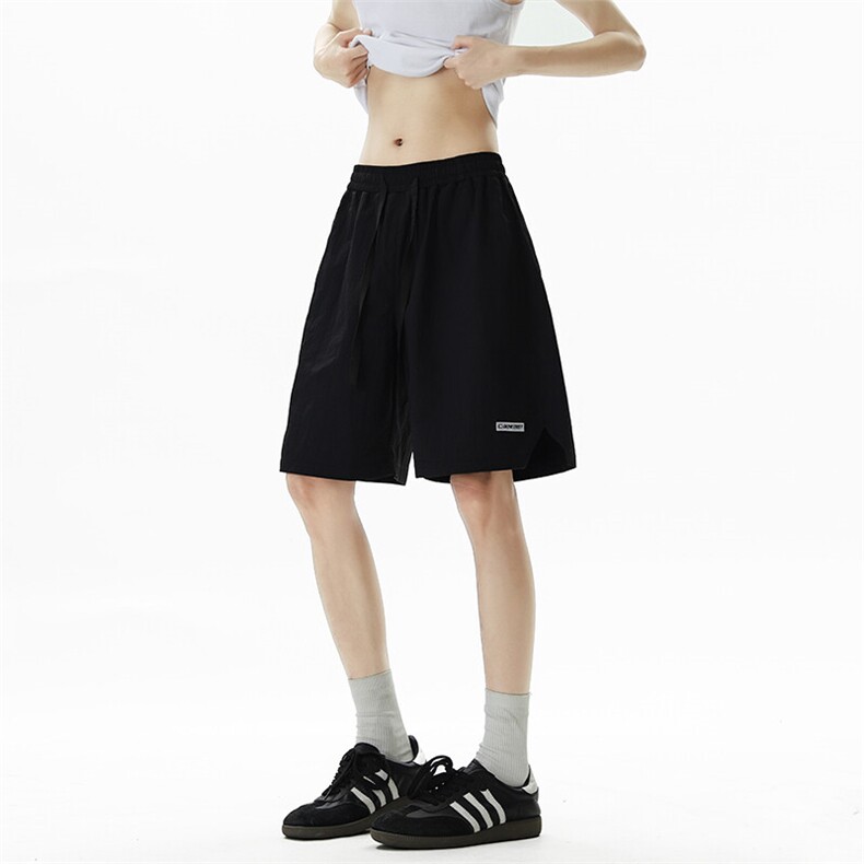 07夏季美式高街hipho格子肌理速干运动五分短裤XZ211-1-K2529-P40,男装牛仔裤,星座211-1