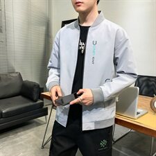 数据好高品质秋装青春版男装棒球领休闲夹克时尚男外套B303，男装夹克，星座301D(原星座1004-8）