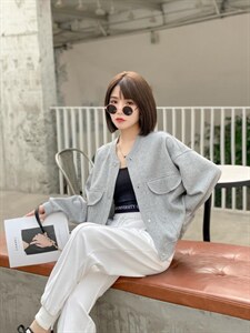 复合针织外套，其它，久久索衣缘