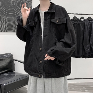 牛仔夹克男大码牛仔外套男茄克 NJ77410-P60图片