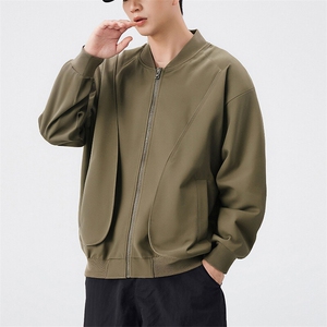 户外夹克男棒球领纯色上衣冲锋衣外套DSA157B-JK7869-P70图片