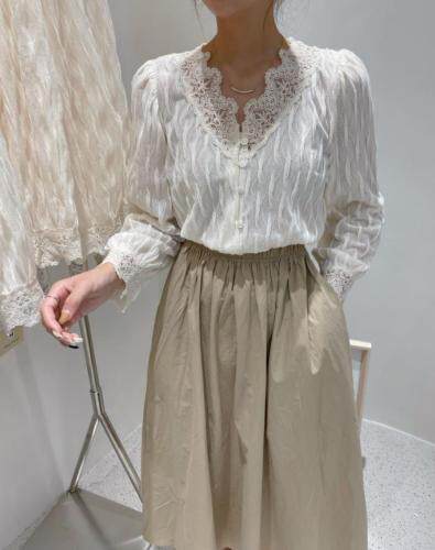 韩系蕾丝小衫，其它，艾米缇