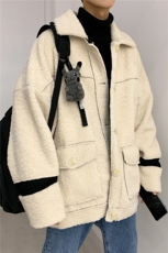DB239-Y限148时尚撞色羊羔买棉衣加厚外套男，男装棉衣，星座514-2(原B239)