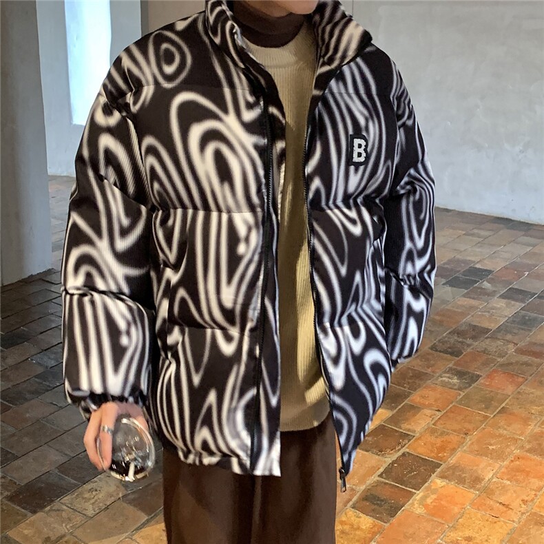MY265-特93控148港风星空情侣装男装棉衣宽松棉服冬装加厚外套,男装棉衣,电商B370