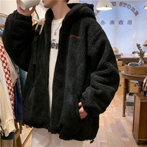 冬装羊羔绒宽松休闲加厚棉衣潮流棉服外套A161-2-M8007-P85图片