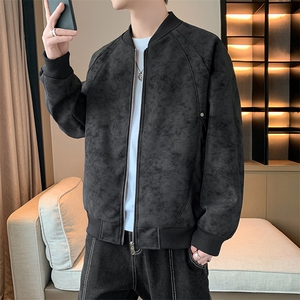 潮流宽松夹克高街潮牌休闲上衣A161-6823-P75图片