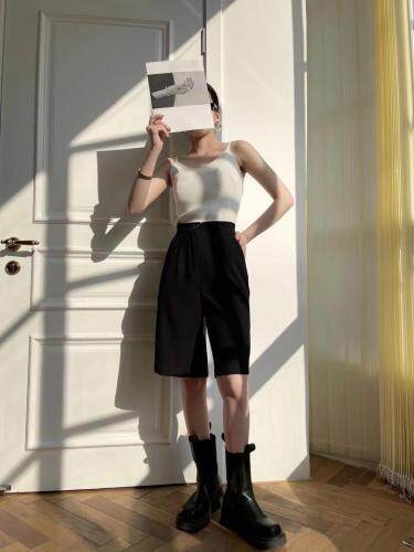 现货～百搭西装中裤，女装西装，LION&CAT(2F)