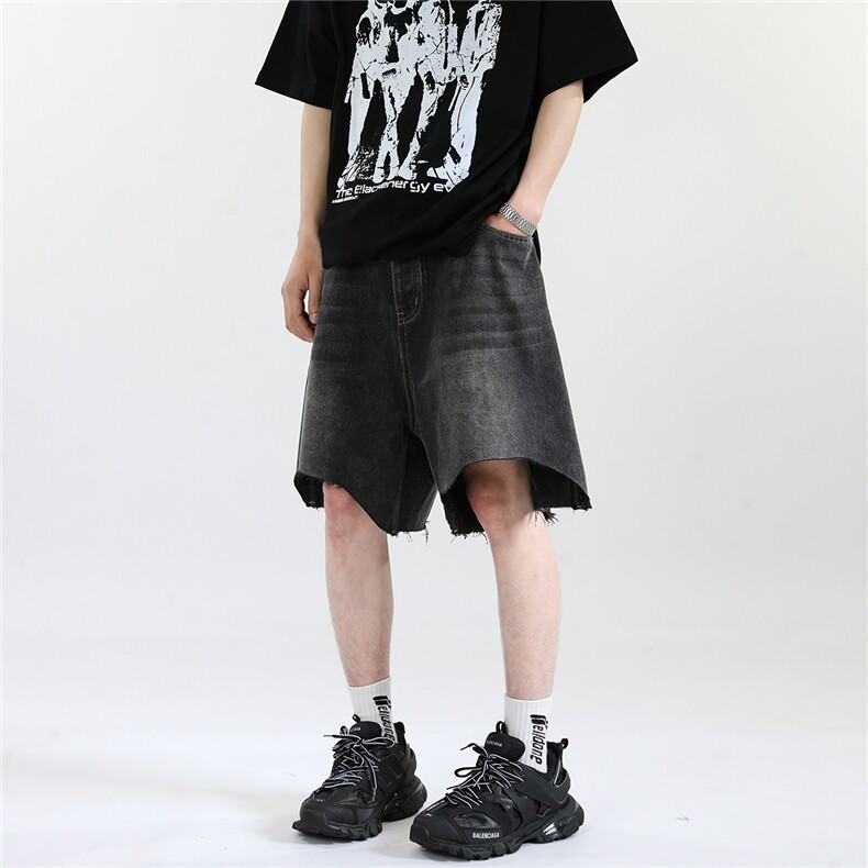 xz905-2-Z037#P45牛仔短裤图片