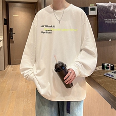 抖音得物供货量大从优可提供视频美式长袖T恤CT841特P25，男装T恤，电商A486-1