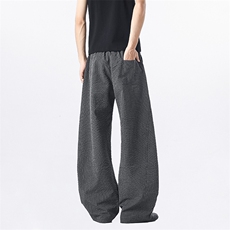 B258-K2929-特P39控79抖音品质弯刀格子裤10.5%人棉89.5%涤，男装休闲裤，电商B258