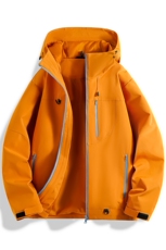新款男女高品质户外登山服青少年学生冲锋衣夹克外套HS6633-P80，男装夹克，星座1206（原A206）