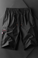 M-8XL男大码冰丝弹力5分裤短裤5032-1_6811(M-5XLP276XL-8XLP30)，男装休闲裤，星座1516-1