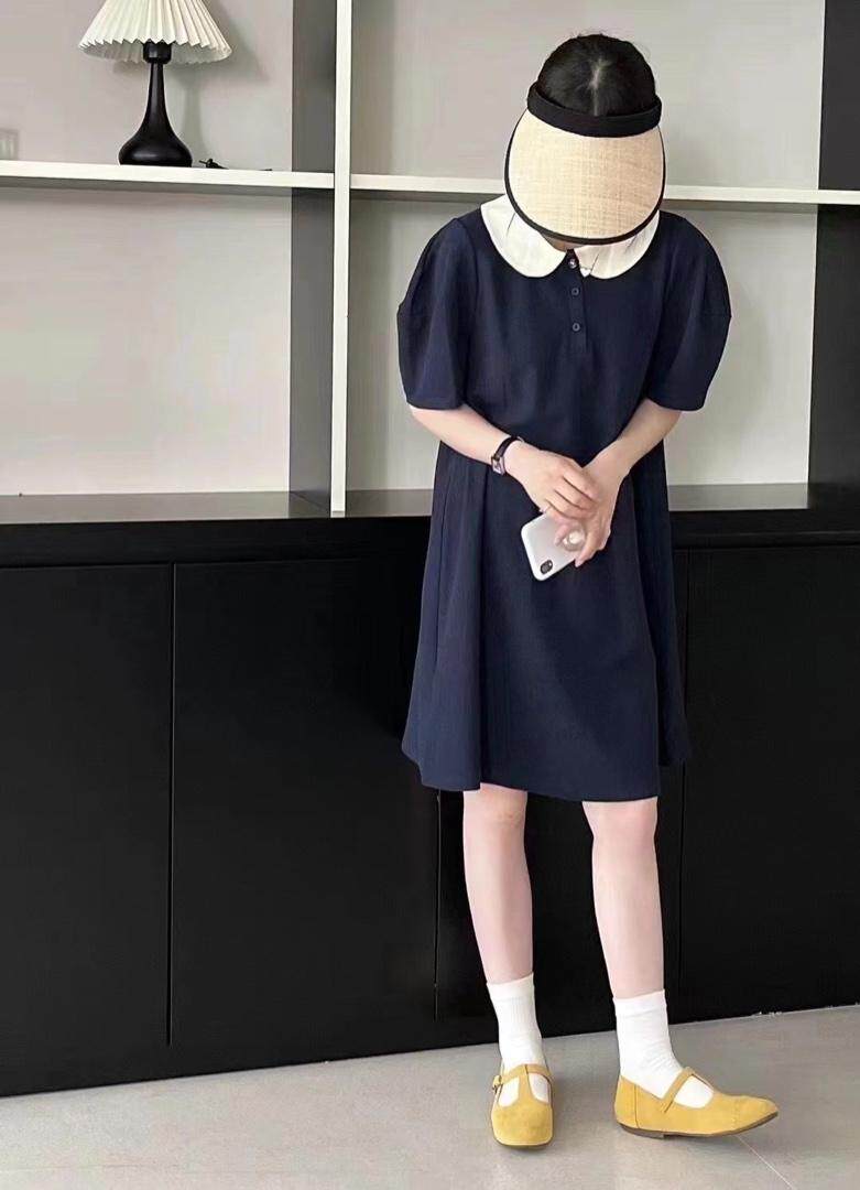 韩版休闲连衣裙，女装连衣裙，依多坊