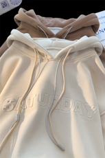 大加绒加厚卫衣男冬季宽松港风字母外套416B-WYJ283-P60限88，男装卫衣，星座416B-1