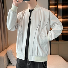 春季新款纯色冲锋衣宽松大码夹克男A157B-J238-特P55，男装夹克，电商A157B