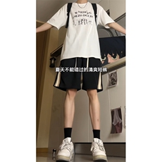 2026夏季主推美式潮牌男拼接短裤24XD23029-特批30，男装牛仔裤，电商A042