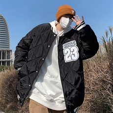 2025冬季新款连帽面包服加厚保暖防寒棉袄棉服外套M1962，男装棉衣，星座1108
