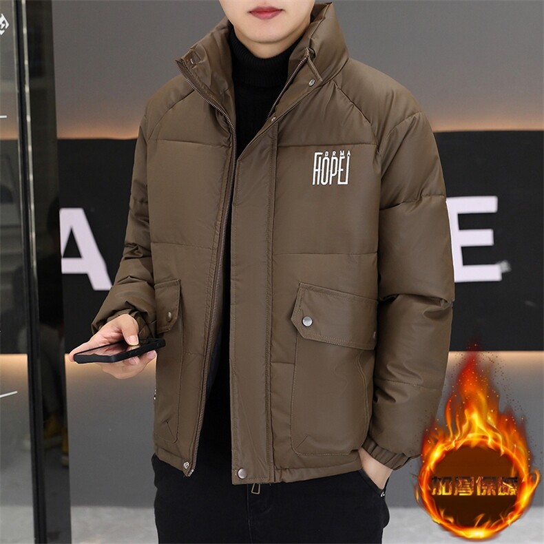 冬季加厚棉衣男休闲时尚立领刺绣棉衣潮流棉服外套M927-P110,男装棉衣,星座310B-3