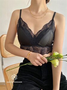 高端缎面蕾丝美背图片