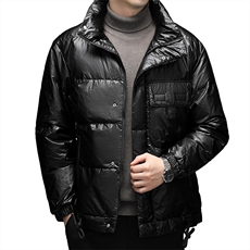 SNNYR92721秋冬新款2023年男士休闲羽绒服加厚保暖夹克外套P215，男装羽绒服，电商B360
